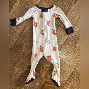 The Beaufort Bonnet Company Fox Print Footie